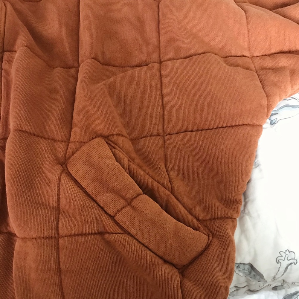 Free people dolman quilted jacket terra cotta xs - Picture 4 of 5